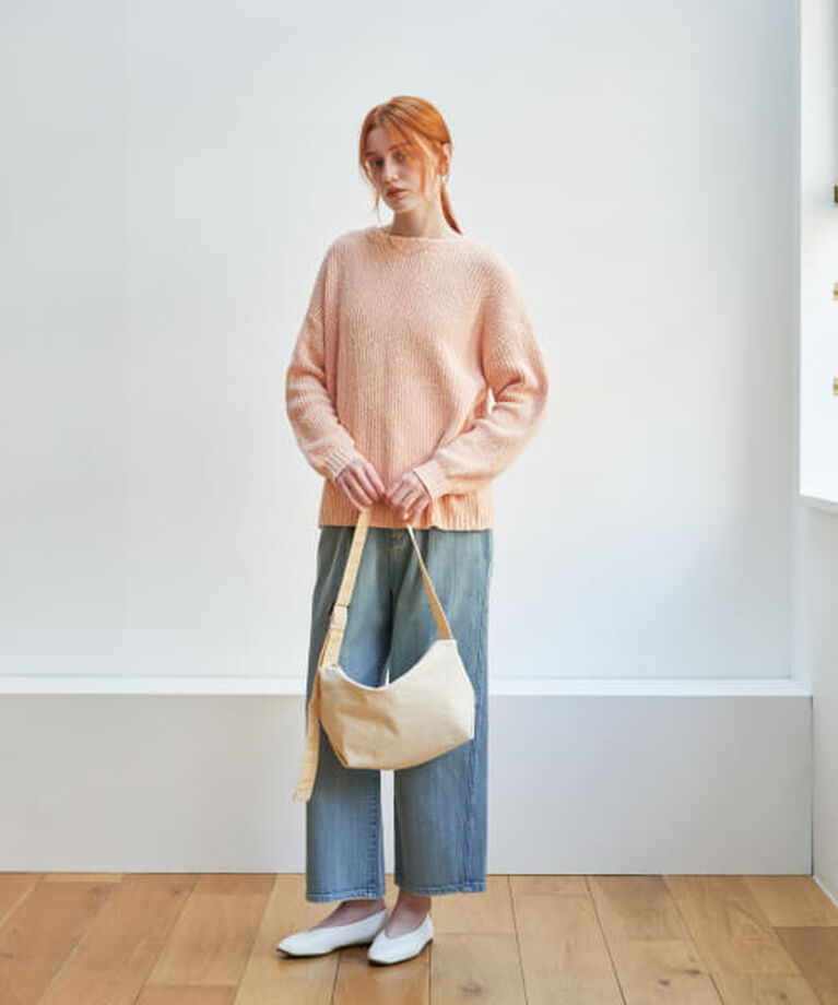 URBAN RESEARCH DOORS「DOORS 2タックギャザーデニムパンツ」|デニム|