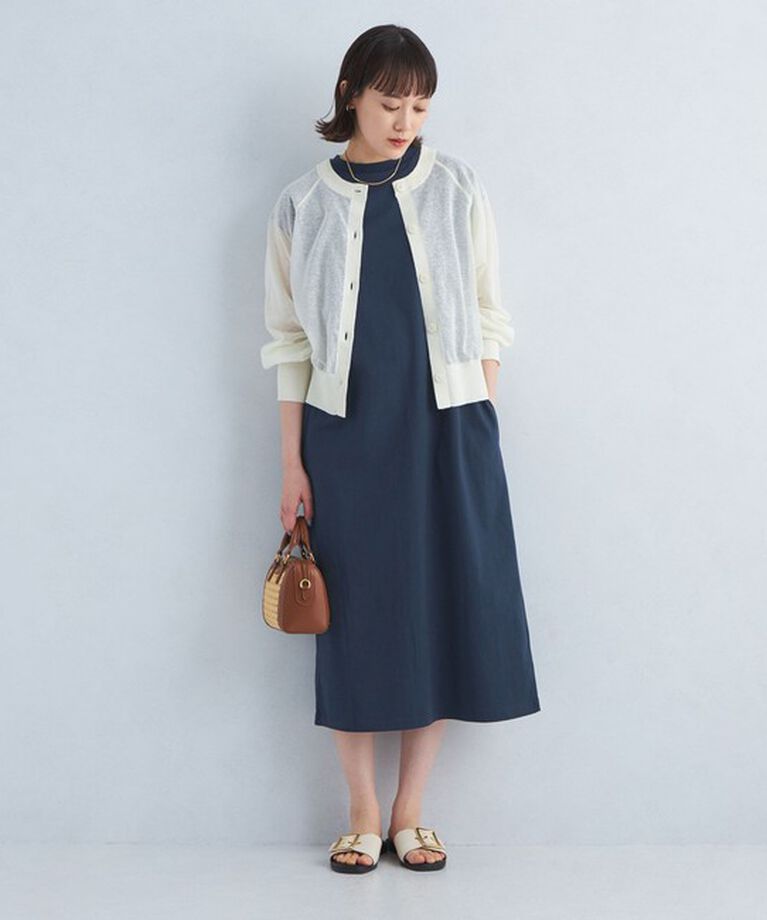 UNITED ARROWS green label relaxing「【別注】＜Champion＞フレンチスリーブ ワンピース」|ワンピース|