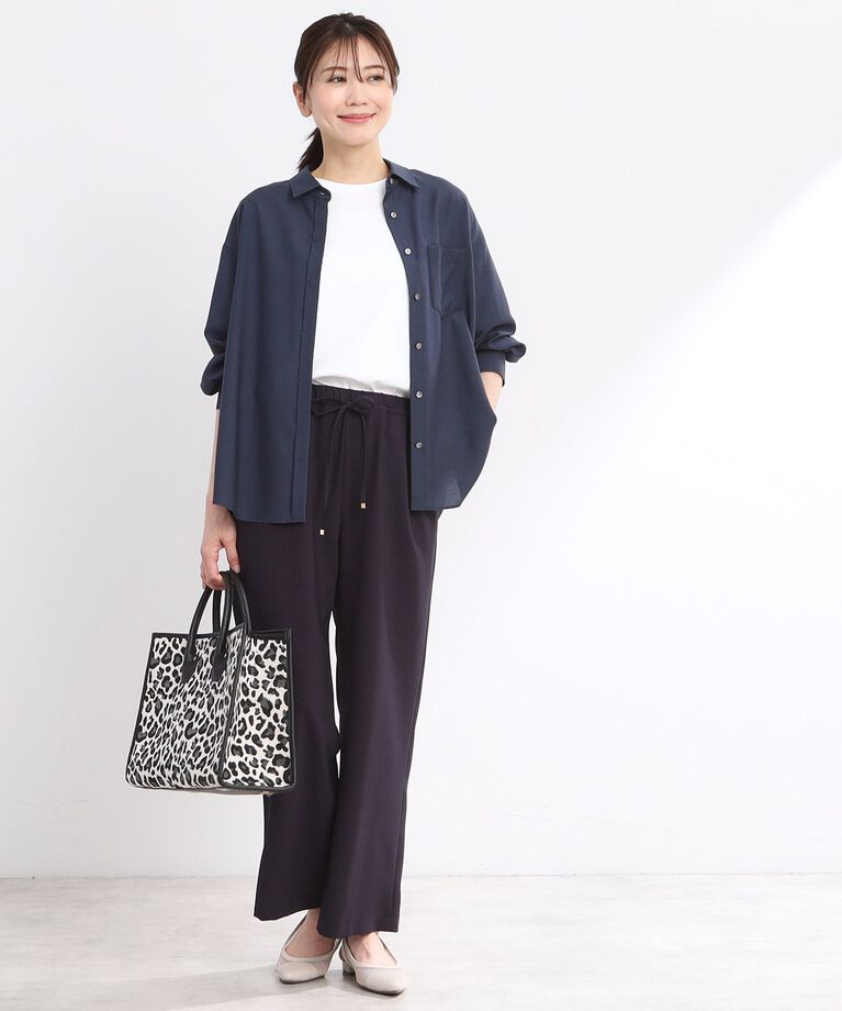 Reflect「【夏SALE／接触冷感／マシンウォッシュ可】3WAYシアーシャツブラウス」|シャツ・ブラウス|