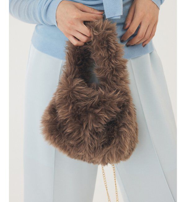 Whim Gazette/【THE PAUSE】フェイクファーミニBAG