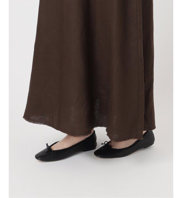 スピックアンドスパン　リネンアメスリドレス　リネンワンピース 追加》リネンアメスリドレス（ワンピース）｜Spick and Span