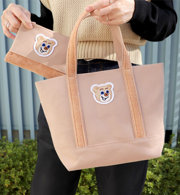 フェイラー ワッペントートバッグ 小サイズ オールドテディ ガール 新品未使用 オールドテディガール ワッペントートバッグ L/OTG-243041