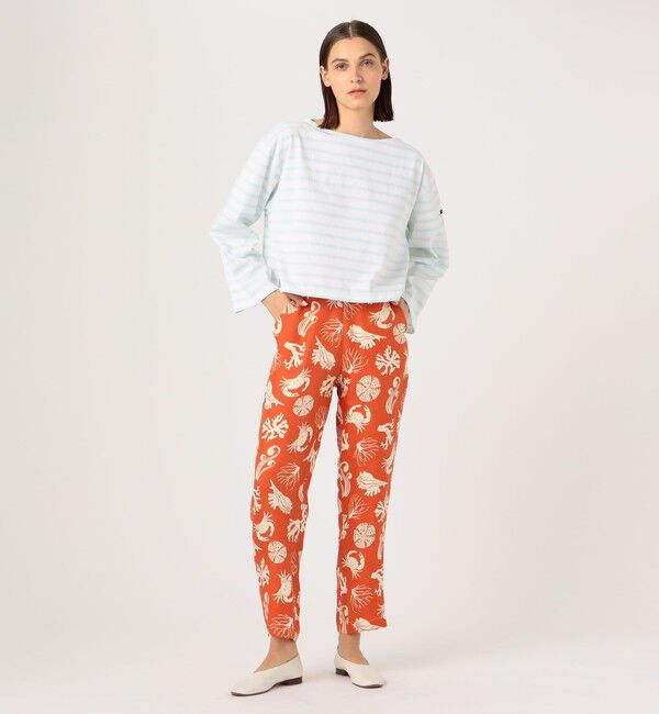 ルミノア　Le minor新品タグ付きボーダーTOMORROWLAND Le Minor - Le minor × TOMORROWLAND ビッグ ボーダー バスク