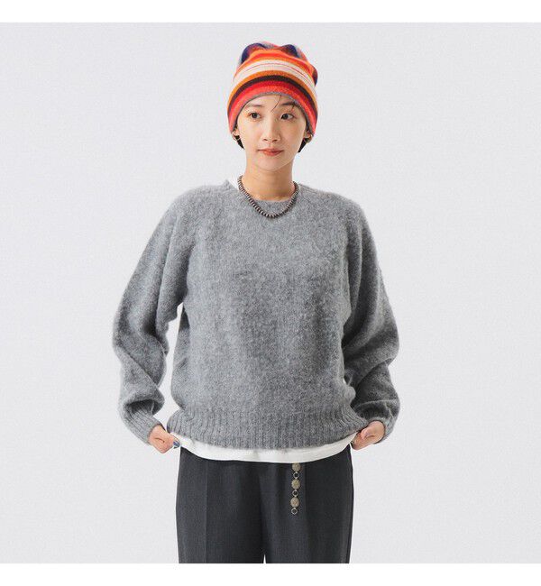 別注】Nor'Easterly / シェットランド シャギー クルーネック