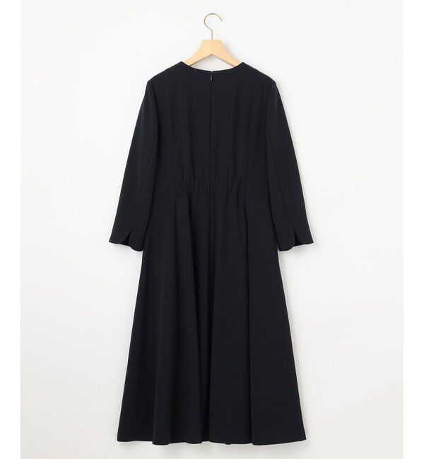 【新品未使用】組曲　コンフォータブルドレープ フレアワンピース Sサイズ 組曲｜【KUMIKYOKU NAVY】コンフォータブルドレープ フレア