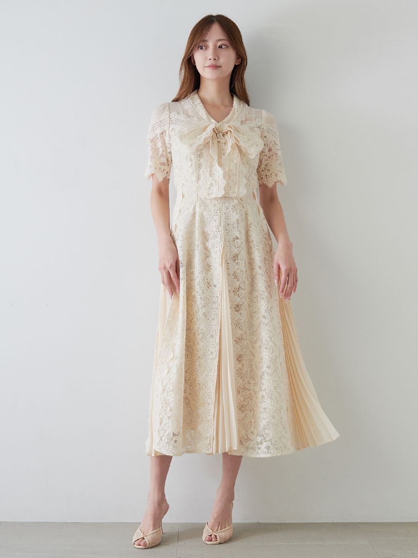snidelレースお呼ばれドレス レースドレス | スナイデル(SNIDEL) | マルイウェブチャネル