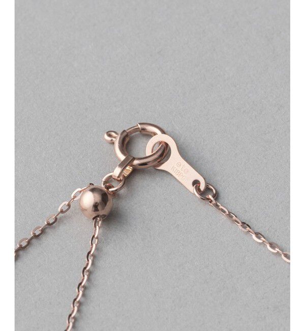 ete K18MPG ミラーカットチェーン ネックレス　ピンクゴールド K18MPG ミラーカットチェーン ネックレス（661052） ｜ women