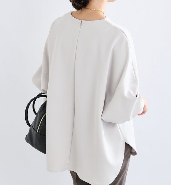 楽ちんキレイ】ダンボールポンチョプルオーバー｜ルミネの