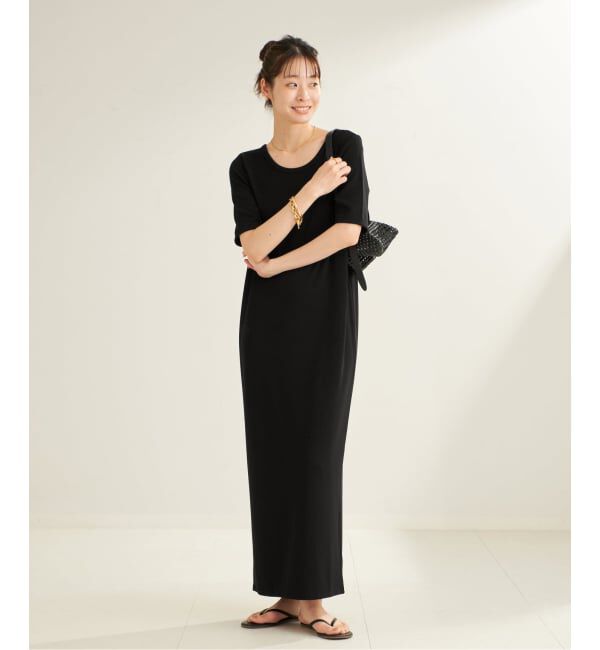 RibハーフスリーブOP 追加》Rib ハーフスリーブ ワンピース 4（Plage）｜ルミネの