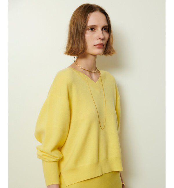 allureville ウールスムース 2WAY ネックプルオーバー ウールスムース2WAYネックプルオーバー（allureville）｜ルミネ