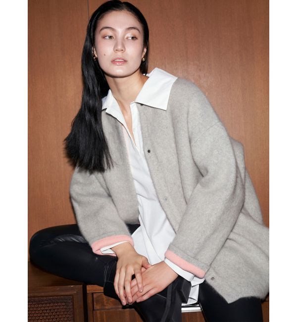 ジャケット・アウター ELENDEEK CN RACCOON CARDIGAN CN RACCOON MIX WCD（ELENDEEK）｜ルミネのファッション通販