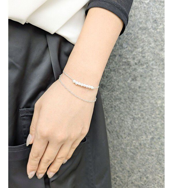 Jouete シルバー バングル レイヤード