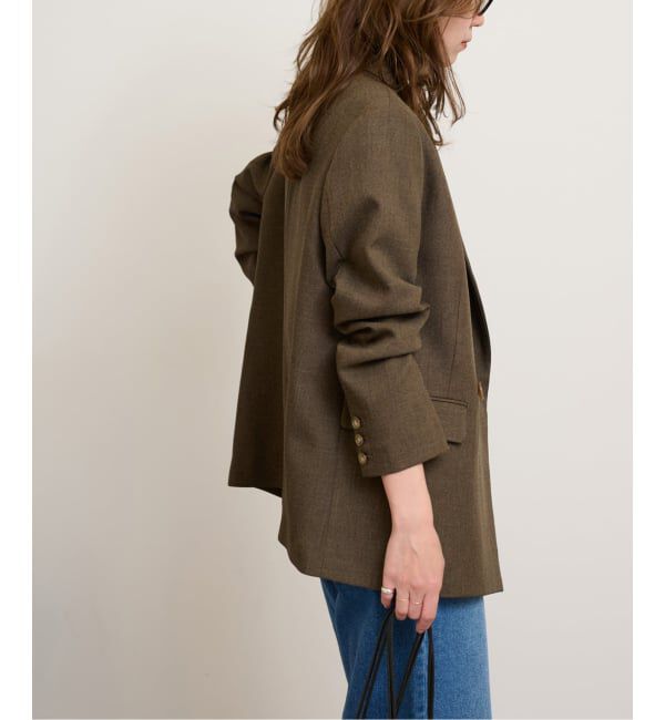 追加》シャークツイードテーラードジャケット（JOURNAL STANDARD