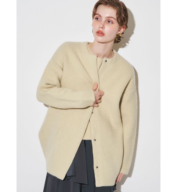 ジャケット・アウター ELENDEEK CN RACCOON CARDIGAN ELENDEEK（エレンディーク）の「BASIC CN RACCOON MIX W