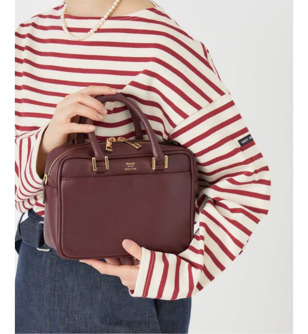 マニュエルミラノ　レザーバッグ　新品・未使用 Manuel MILANO/マニュエルミラノ】レザーバッグ（ハンドバッグ