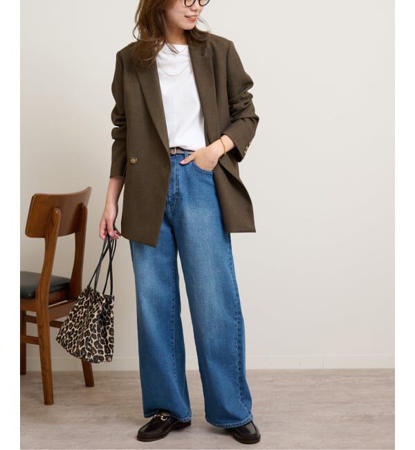 新品未使用　ジャーナルスタンダード　シャークツイードテーラージャケット 追加》シャークツイードテーラードジャケット（JOURNAL STANDARD