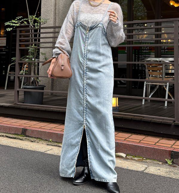 リヨセルデニムジャンスカ｜ルミネのファッション通販アイルミネ