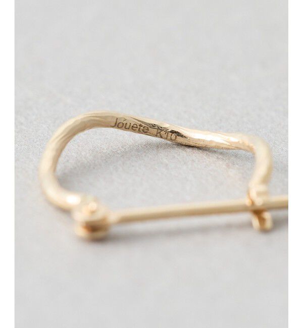 K10YG フープピアス ツイスト（Jouete）｜ルミネのファッション