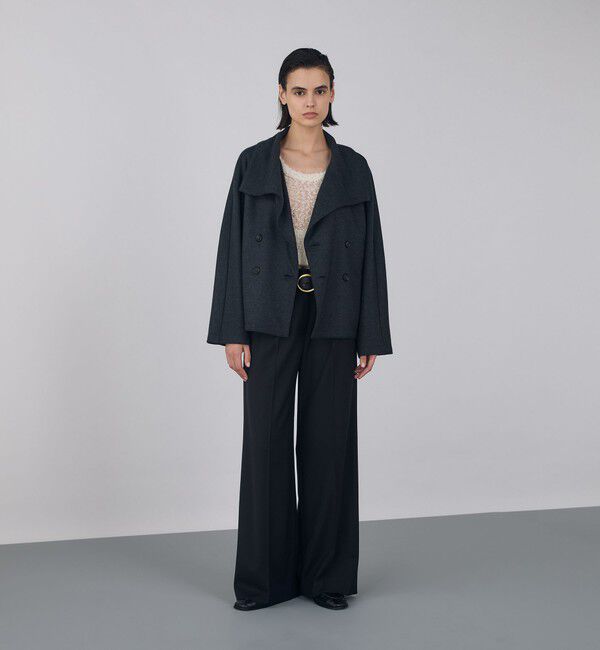 DES PRES コンパクトコットンニットジャケット セール】 コンパクトコットン ニットジレ （ベスト