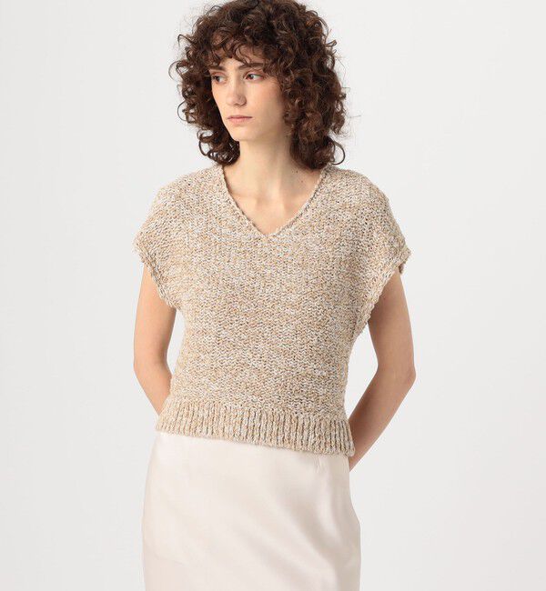 未使用✴︎トゥモローランド DES PRÉS デプレ✴︎Vネック プルオーバー DES PRES - tomorrowland DES PRES デプレ Vネックニットプル