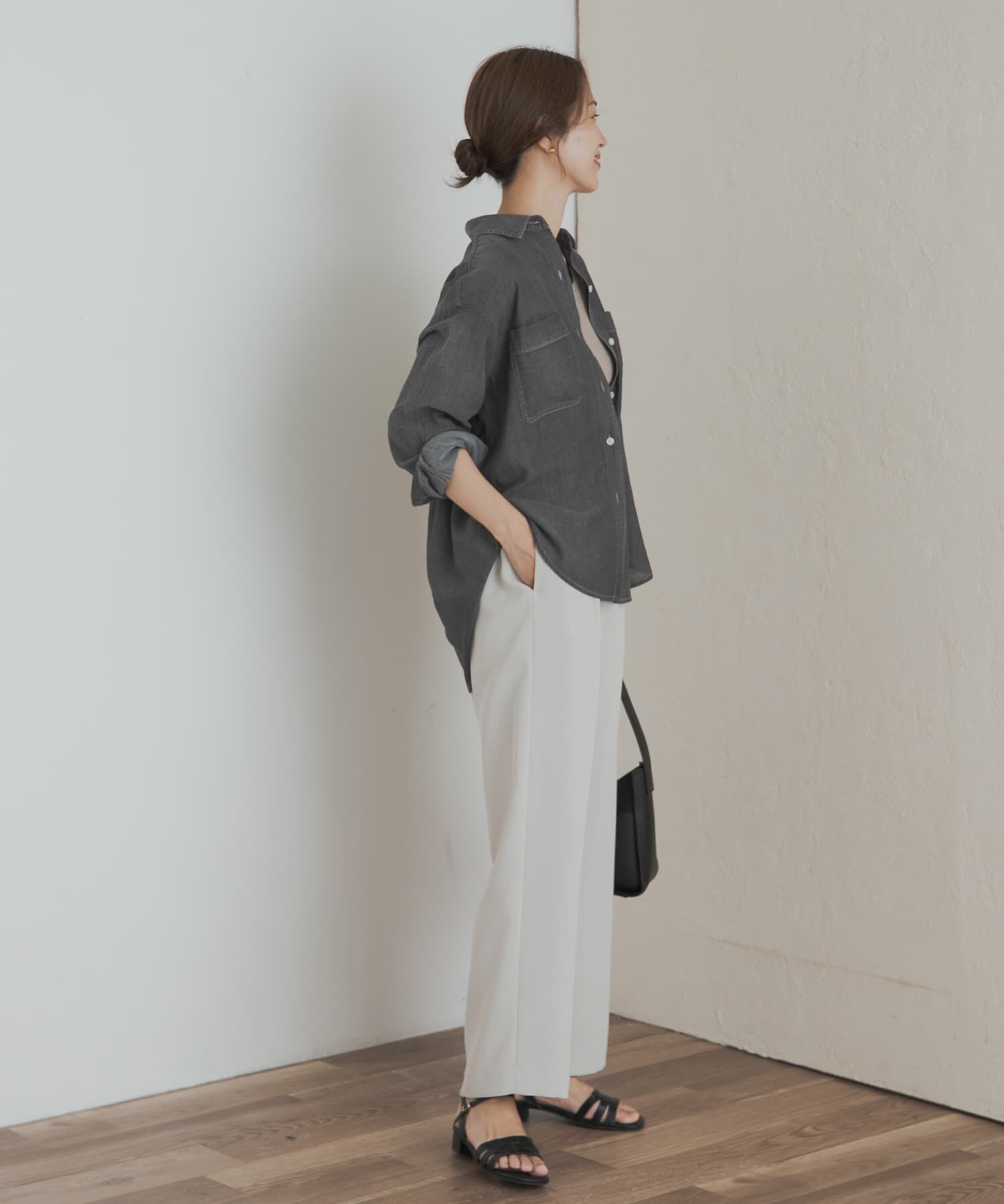 シアーデニムシャツ（URBAN RESEARCH DOORS）｜ルミネの