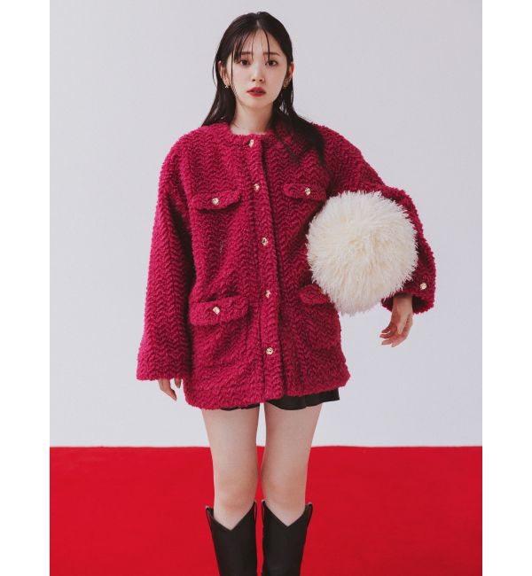 ボアフレンチブルゾン（dazzlin）｜ルミネのファッション通販