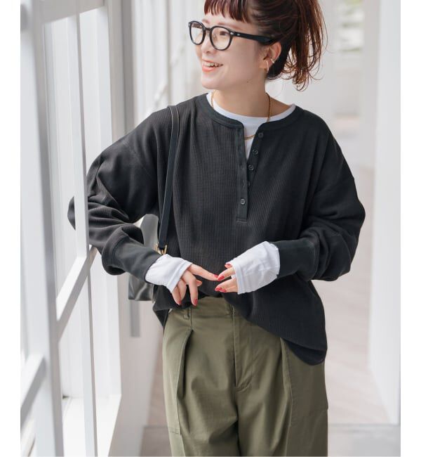 Spick＆Span 2枚SETヘンリーネックプルオーバー 追加3WEB限定予約》2枚SETヘンリーネックプルオーバー（Tシャツ