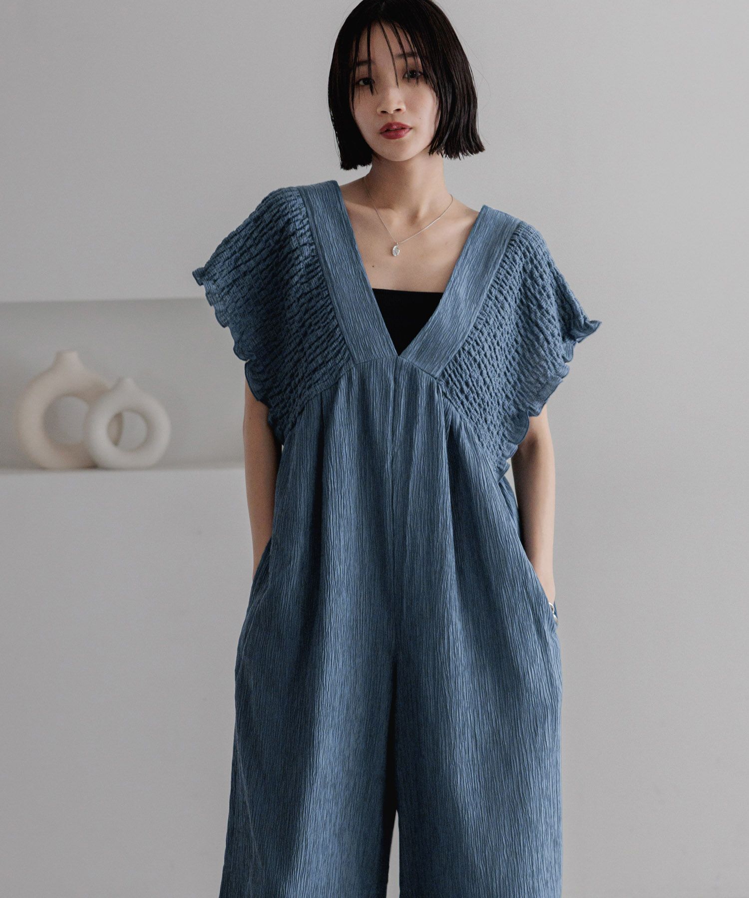 ヨウリュウシャーリングサロペット　　M ヨウリュウシャーリングサロペット（LOWRYS FARM）｜ルミネの