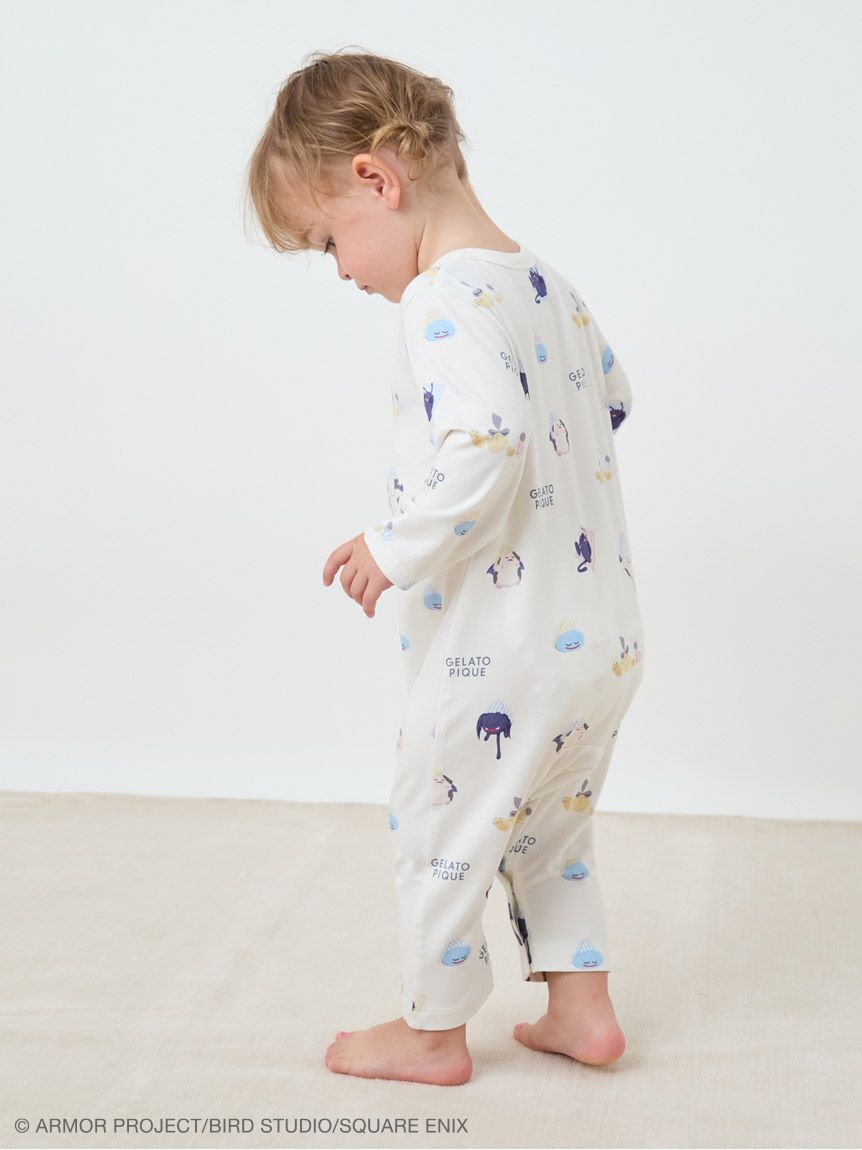 【ドラゴンクエスト】アソートモンスター総柄ロンパース　80サイズ　2種セット ドラゴンクエスト】【ベビー】アソートモンスター総柄ロンパース