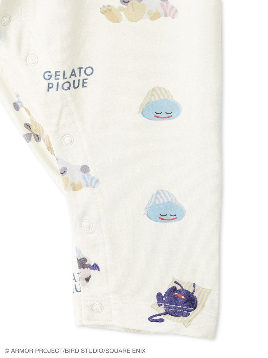 【ドラゴンクエスト】アソートモンスター総柄ロンパース　80サイズ　2種セット ドラゴンクエスト】アソートモンスター総柄ロンパース 80サイズ