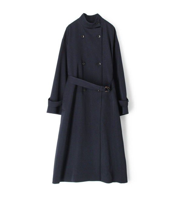カバートクロス スタンドカラーコート（TOMORROWLAND collection