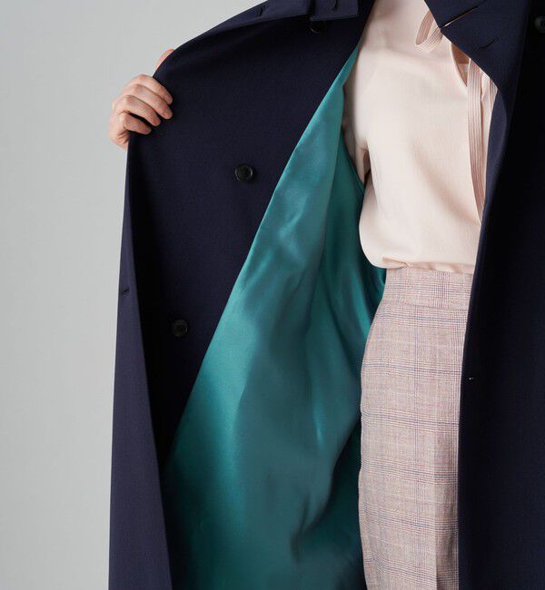 【新品未使用】トゥモローランドコレクション カバートクロス スタンドカラーコート カバートクロス スタンドカラーコート｜トゥモローランド 公式通販