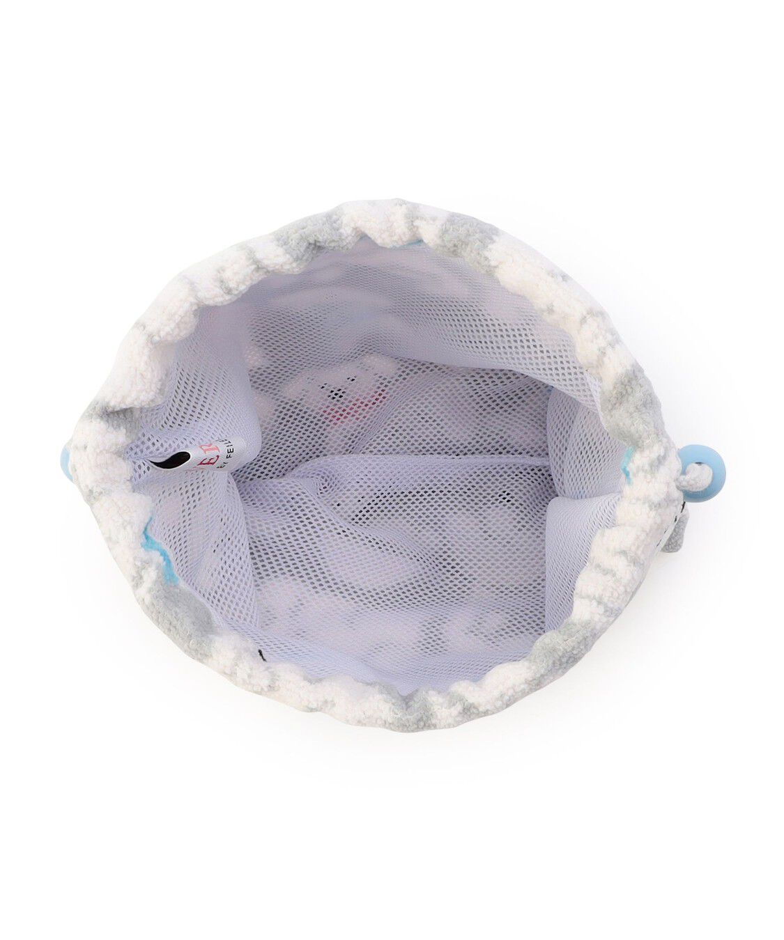 【新品】FEILERラブラリー★モフモフワンチャン★マルチーズ巾着 新品 FEILER フェイラー モフモフワンチャン マルチーズ巾着