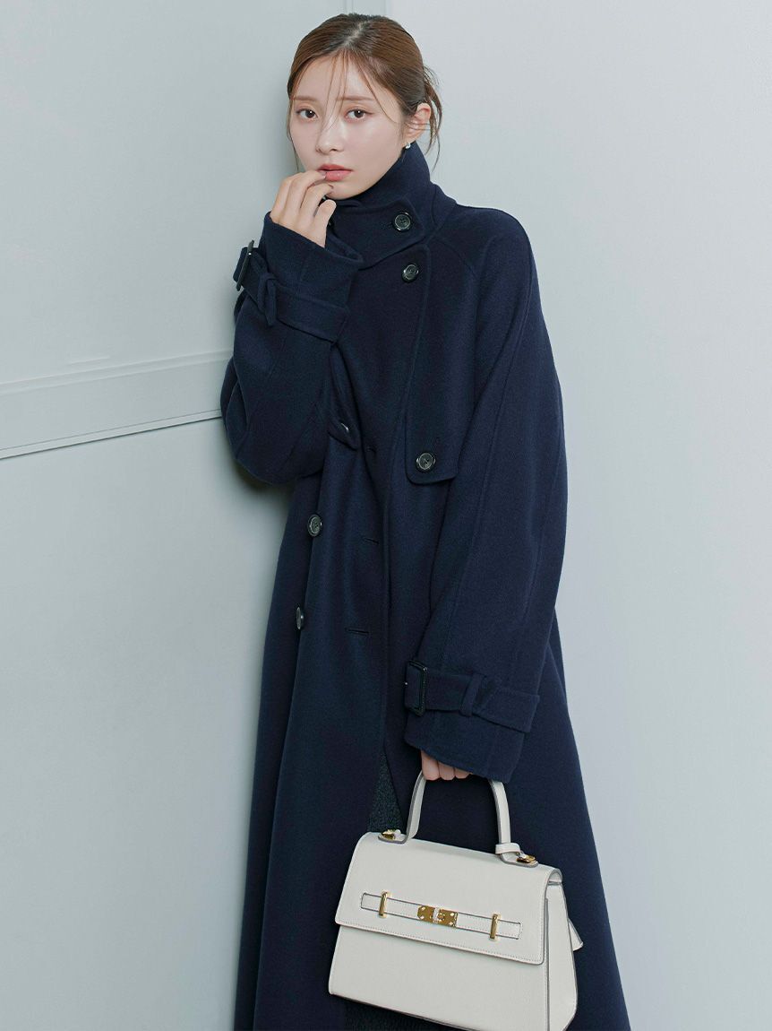 大人気✨セルフォード フーデッドリバーコート ベルト ガウン 美