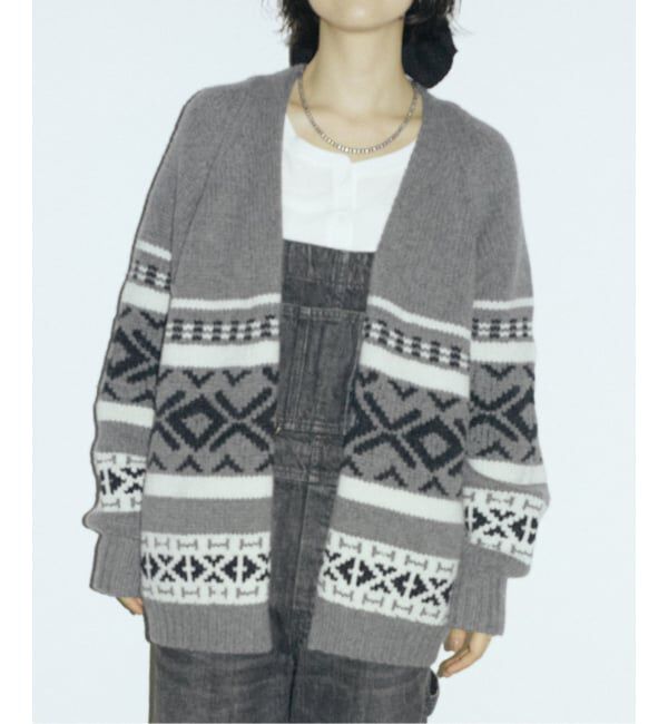FRAMeWORK ジャガードカーディガン フレームワーク FRAMeWORK ≪予約≫ジャガードカーディガン
