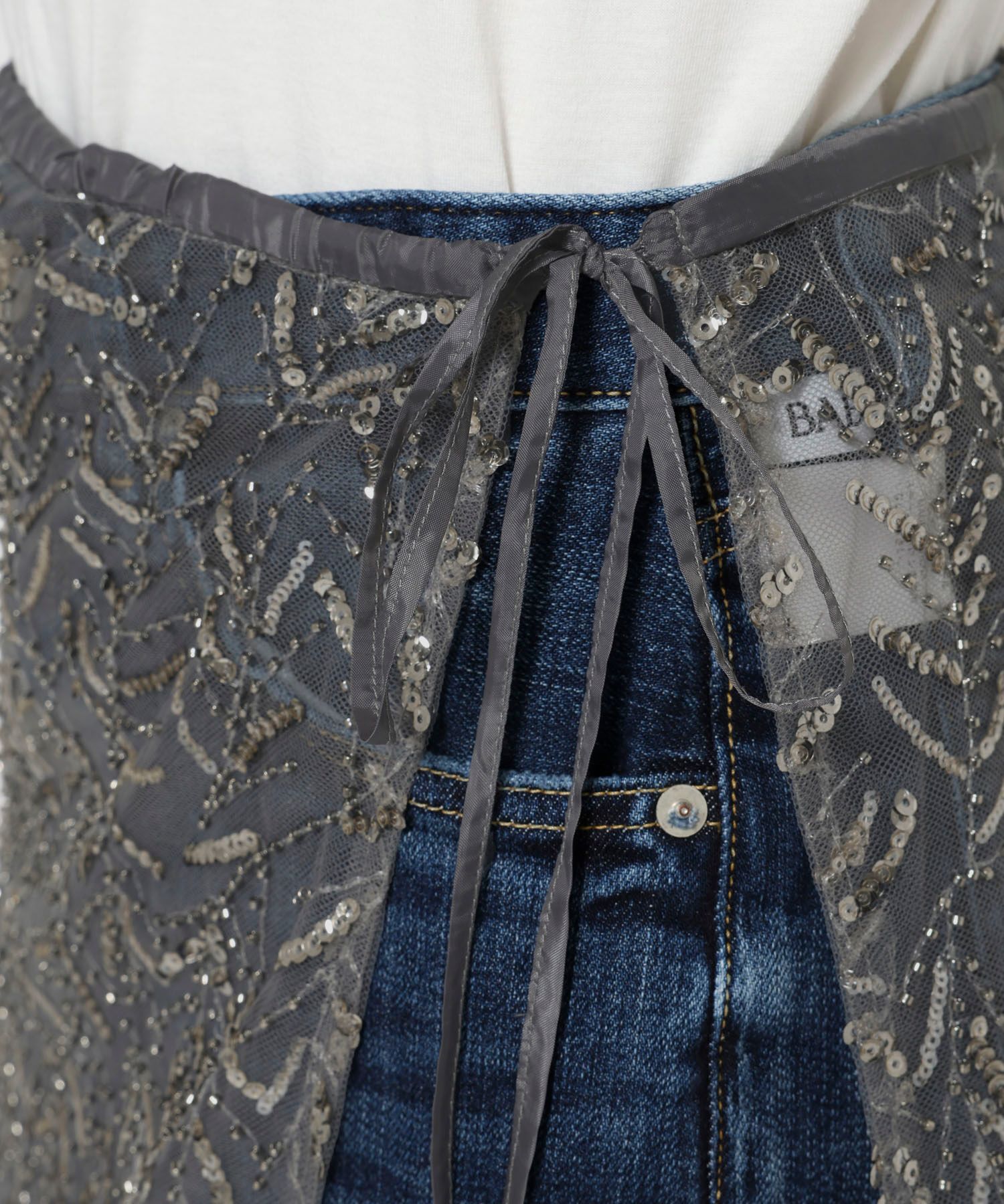 チュールビーズラップスカート（BABYLONE）｜ルミネのファッション通販