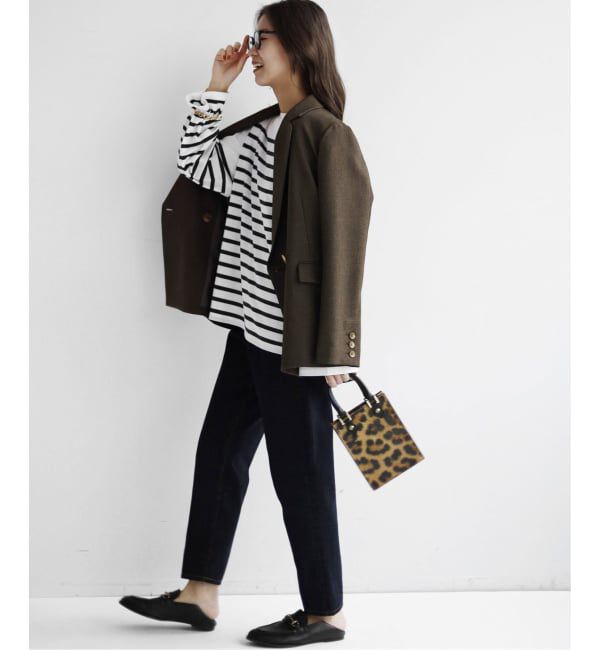 追加》シャークツイードテーラードジャケット（JOURNAL STANDARD