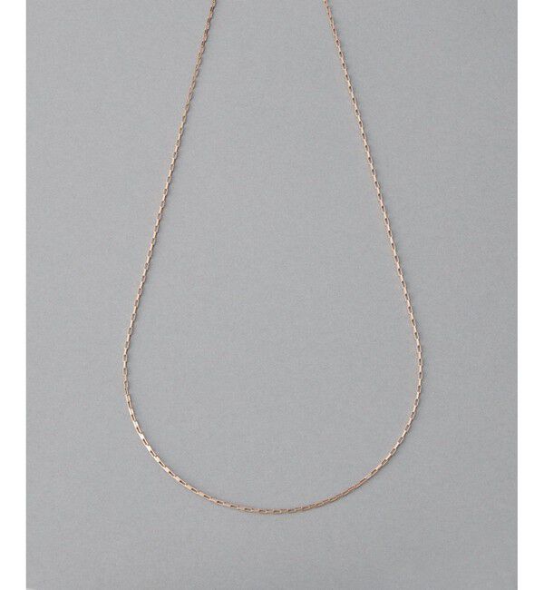 K18YG ミラーカットチェーン ネックレス（ete）｜ルミネのファッション