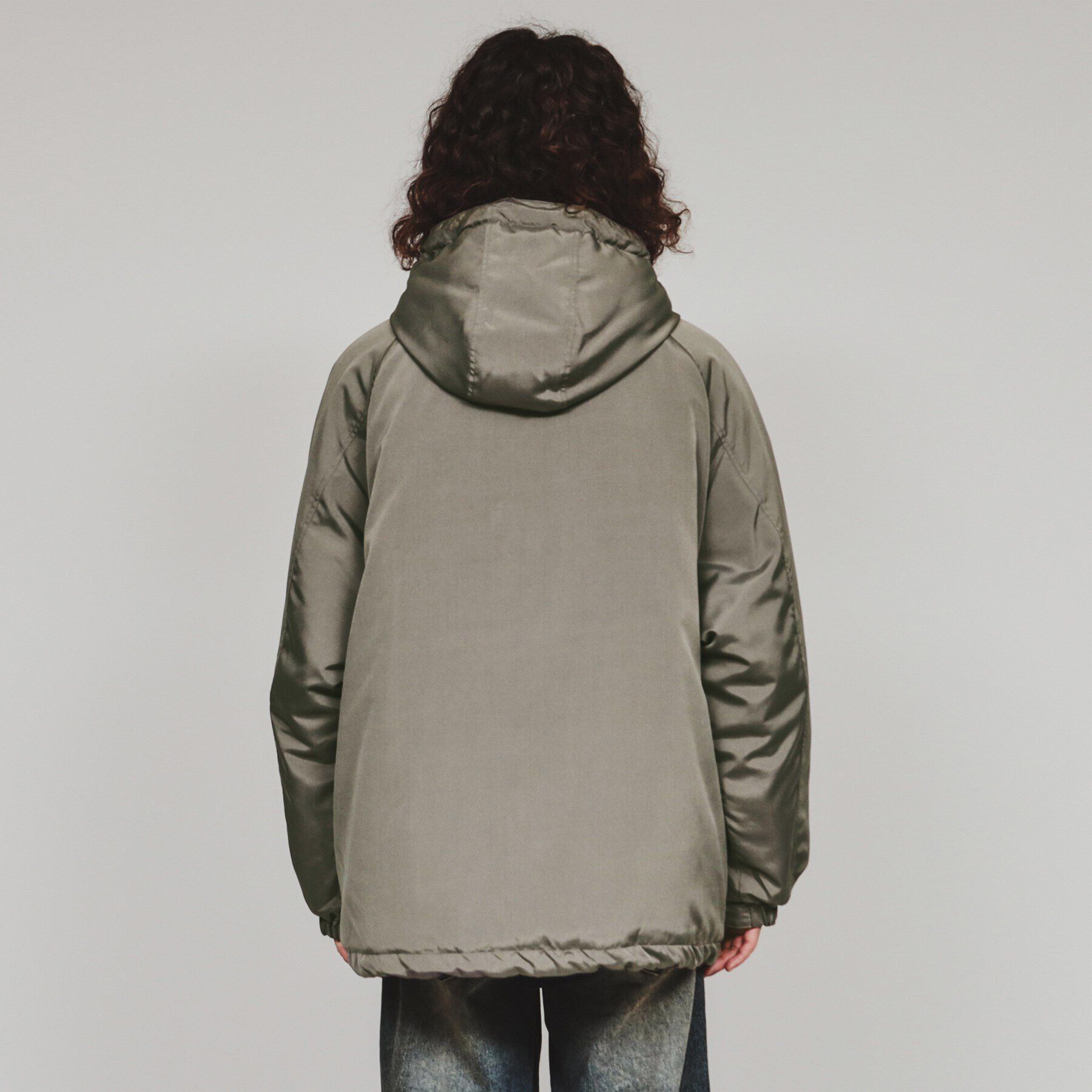 マシンウォッシャブル】REPREVEフード中綿ブルゾン（tk.TAKEO KIKUCHI