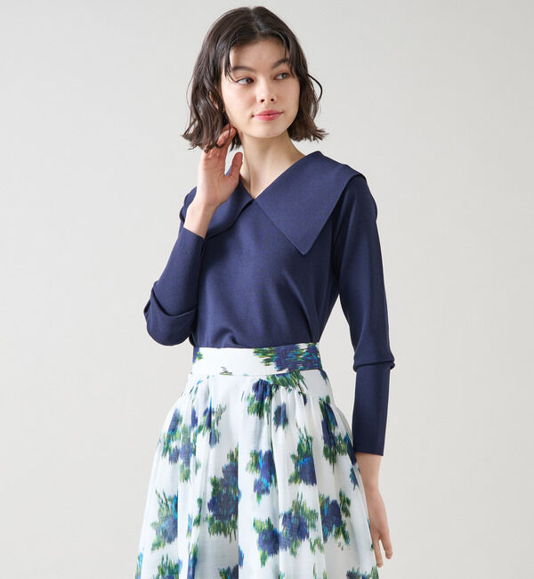 ベルスリーブジャガードジャケット（TIARA）｜ルミネのファッション