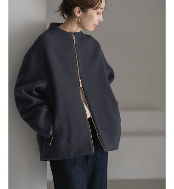 本日セール【美品】ノーブル*ジップコート40 MTRレイズドネックジップコート（NOBLE）｜ルミネのファッション通販