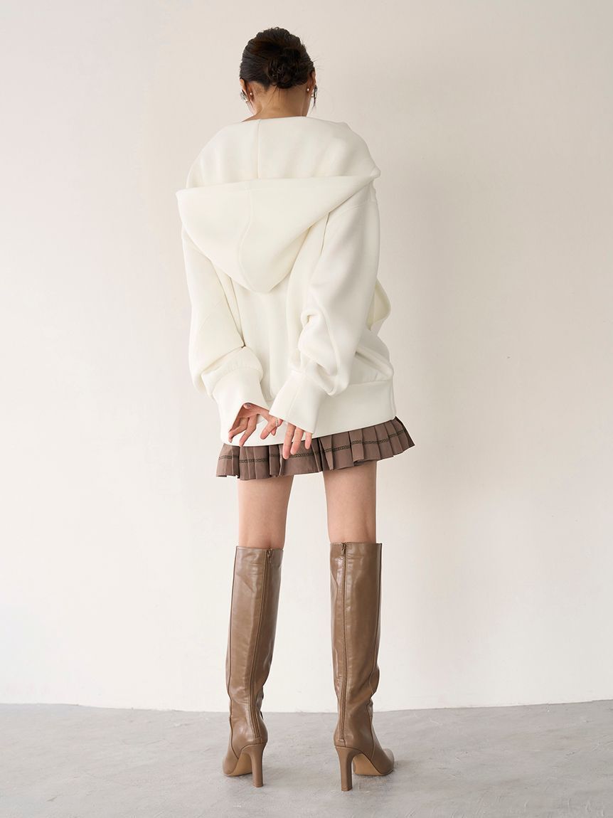 スナイデル ボリュームパーカー 2025年型 ホワイト ボリュームパーカー