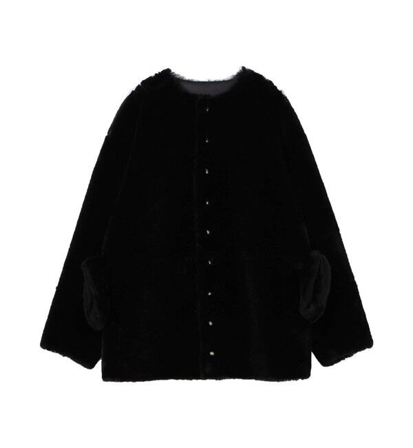フェイクムートン リバーシブルショートコート（MACPHEE）｜ルミネの