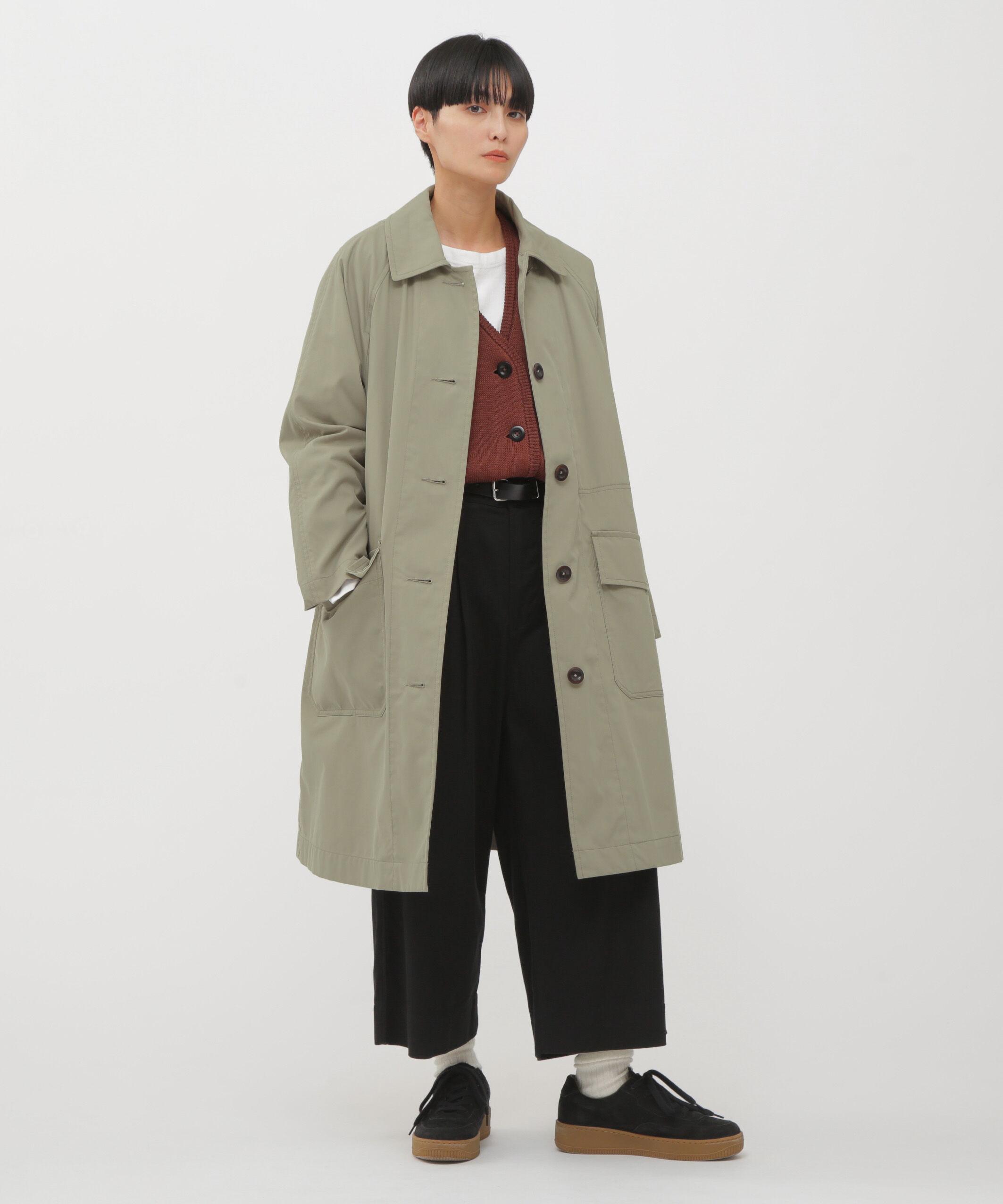 WORN COTTON NYLON COAT（MHL.）｜ルミネのファッション通販アイルミネ  