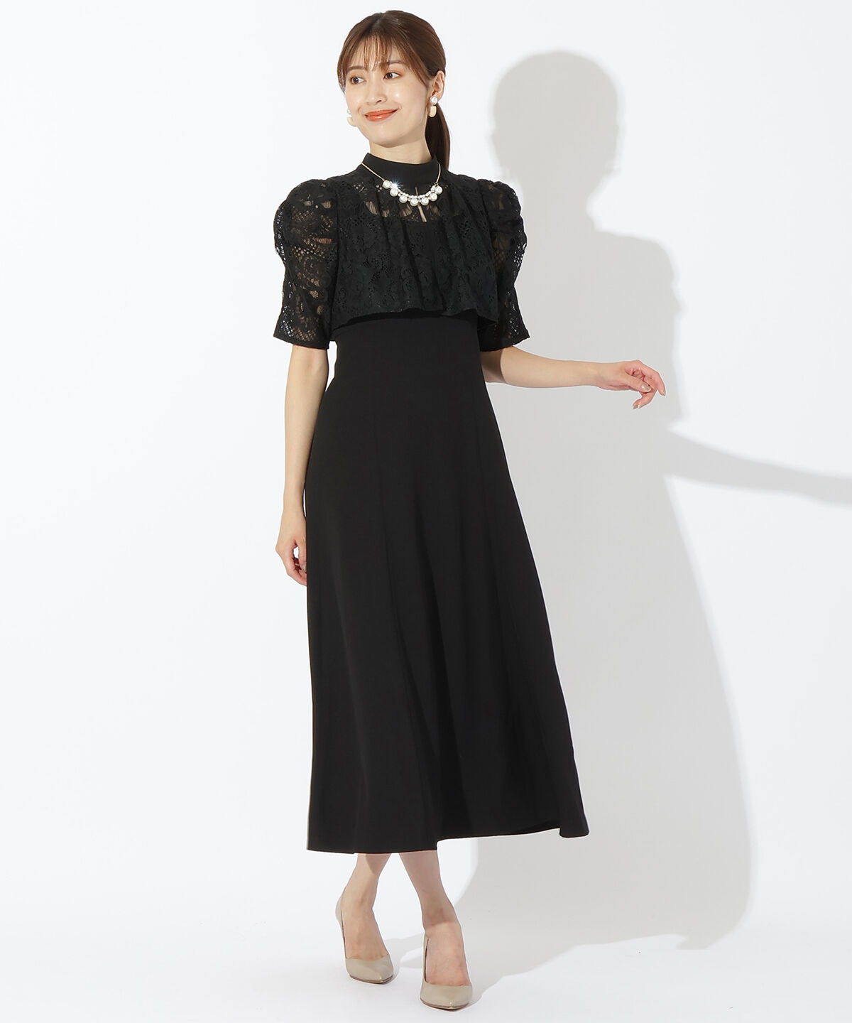 フルーツプリントシャツワンピース（アンドクチュール）｜ルミネの