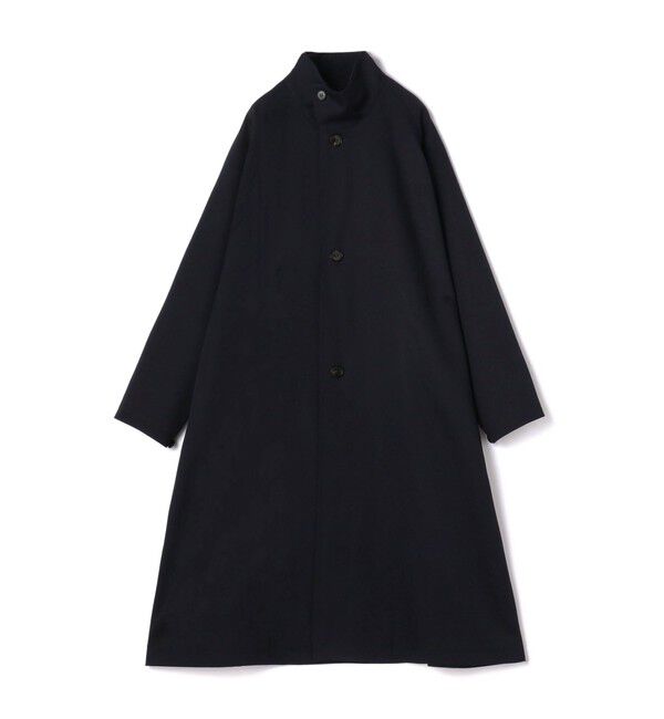 ウールギャバジン スタンドカラーコート（CABaN）｜ルミネの