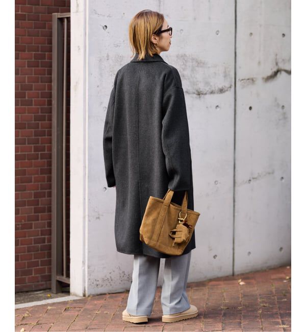 ≪追加予約≫SUPER160'sダブルブレストコート 4（FRAMeWORK）｜ルミネ