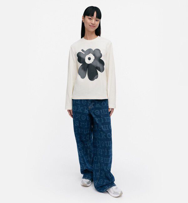 【新品】marimekko Emali Unikko カットソー アジア限定】Elve Unikko Placement カットソー（Marimekko）｜ルミネ