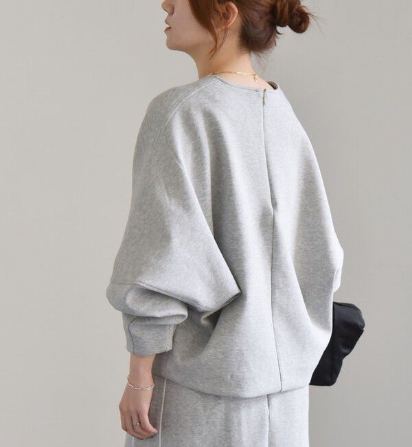 追加予約》quaranciel:〈洗濯機可能〉ポンチ バックジップ ドルマン