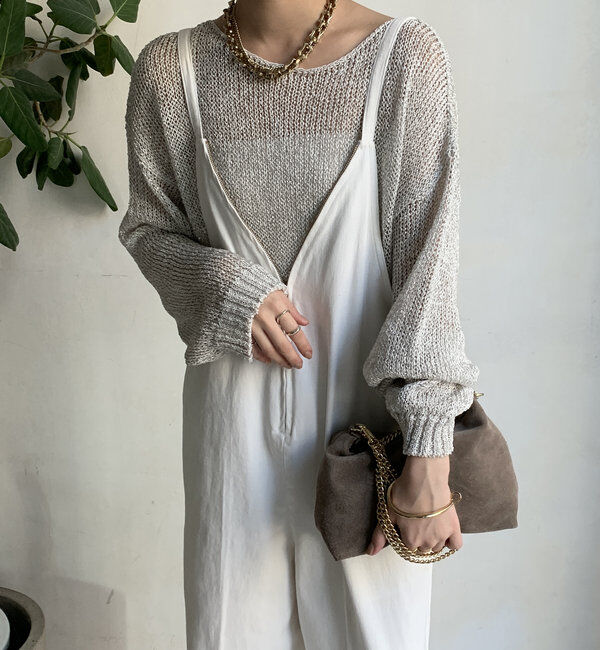 【WEB限定】ラメ針抜きプルオーバー WEB限定】ラメ針抜きプルオーバー｜ルミネのファッション通販